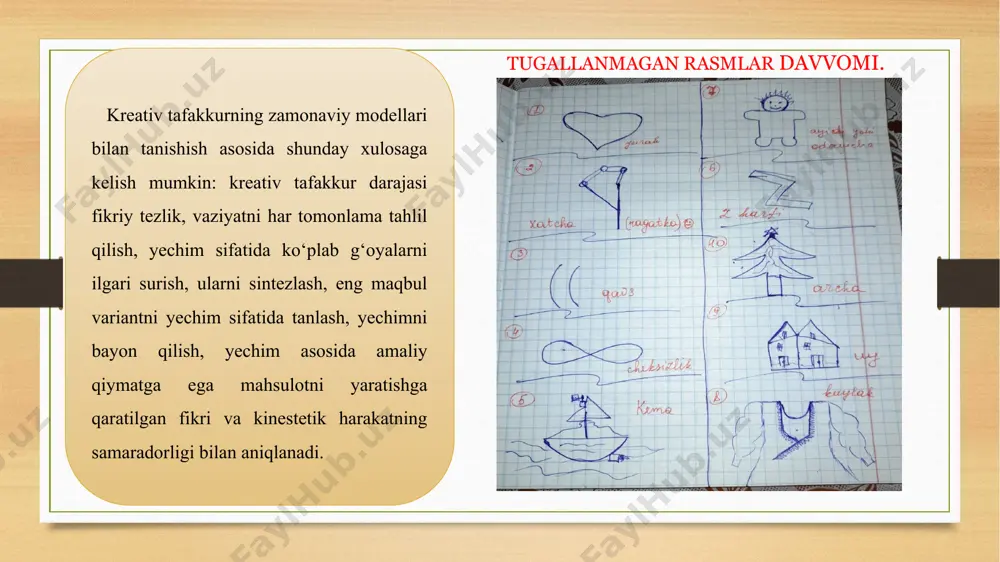 p.torrensning "tugallanmagan rasmlar" metodini qo'llash - Page 3