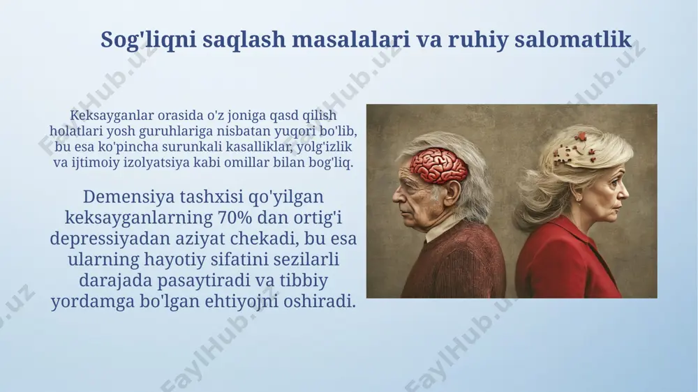 mavjudligi ruhiy salomatlikni sezilarli darajada yaxshilaydi, depressiya va yolg'izlik xavfini 30% ga kamaytiradi. e'tiboringiz uchun rahmat @taqdimot_robot image4.png image5.jpg image6.jpg image7.jpg image8.jpg image9.jpg image10.jpg image11.jpg image12.jpg image13.jpg image14.jpg image15.jpg image16.jpg image17.jpg image18.jpg image3.jpeg