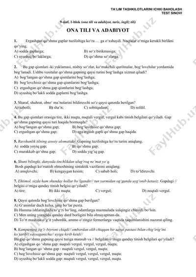 ergashgan qo'shma gaplar tuzilishi — DOCX