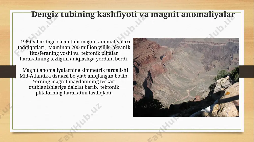 materiklar tektonikasi va tekshirilish tarixi - Page 4