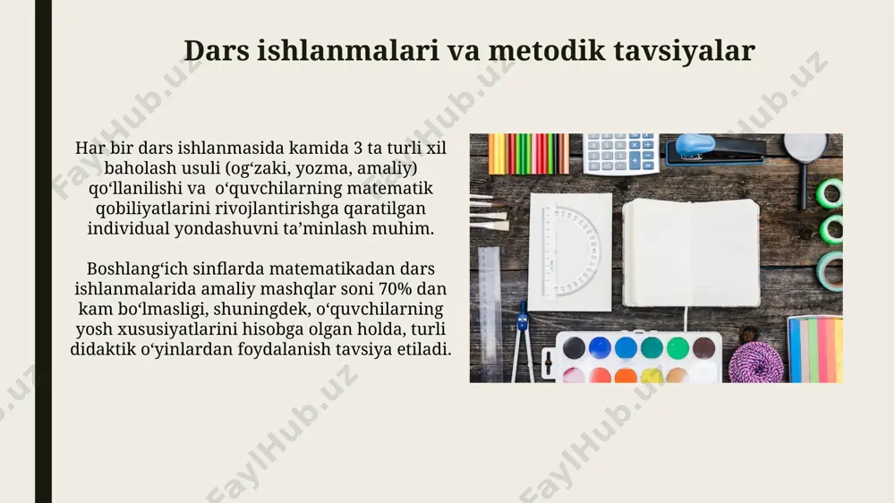 boshlangʻich sinflarda matematikadan sinfdan tashqari ishlarning mazmuni - Page 4