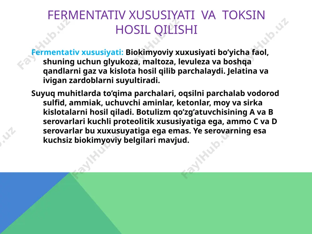 botulizm qo’zg’atuvchisining laboratoriya tashxisi - Page 5