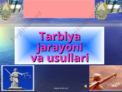 tarbiya jarayonlari — PPT