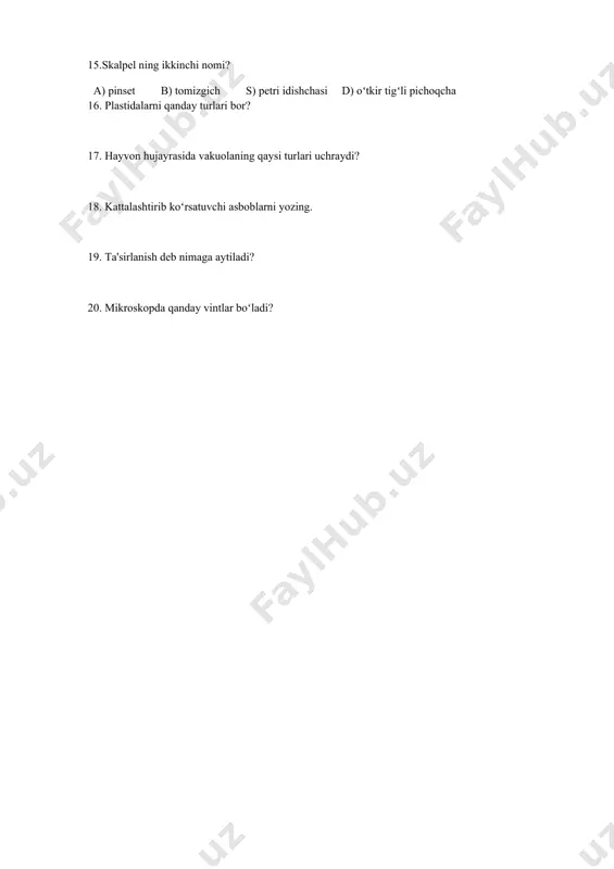 5-sinf biologiya i variant - Page 4