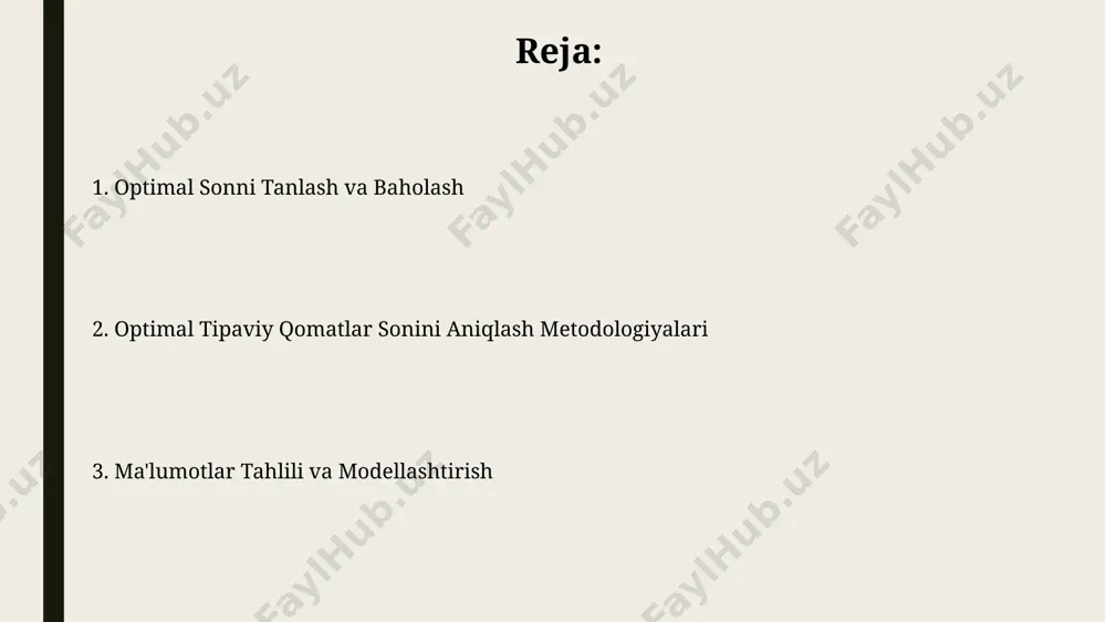 gi taqqoslash, kichikroq guruhlarning samaradorligi jihatidan sezilarli darajada past ekanligini ko'rsatdi, bu esa minimal samarali miqdorni aniqlashga yordam beradi. 50 ta qomatdan iborat guruh samarqand viloyatida o'tkazilgan tajribada 30 ta qomatli guruhga nisbatan 15% yuqori samaradorlik ko'rsatkichiga ega bo'ldi, bu esa resurslarning optimal taqsimlanishini ko'rsatadi. maqsad va vazifalar ҳар бир типавий қомат тури учун камида 3 та, кўпи билан 7 та вариант таклиф этилиб, уларнинг рентабеллигини самарқанд вилояти мисолида ўрганиш кўзда тутилган. мақсадли кўрсаткич сифатида 2024 йил якунигача 15% гача энергия тежовчи типавий қоматлар сонини ошириш белгиланган. xarajatlar va samaradorlik tahlili farg'ona vodiysidagi tadqiqotlar shuni ko'rsatadiki, 10 dan ortiq tipaviy qomatdan foydalanish xarajatlarning 25% ga ko'tarilishiga, samaradorlikning esa atigi 5% ga o'sishini keltirib chiqarishi mumkin. samarqand viloyatida amalga oshirilgan 20 ta tipaviy qomatli loyihada, umumiy xarajatlar 300.000 so'mni tashkil etgan bo'lsa, daromad esa 450.000 so'mga yetgan, bu 50% foyda demakdir. tipaviy qomatlarni ta'riflash tipaviy qomatlarni aniqlashda, masalan, toshkent shahridagi 1000 …