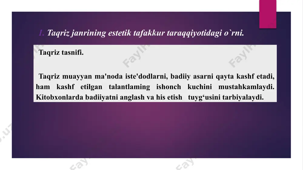 adabiy tanqid janrlari taqrizi - Page 5