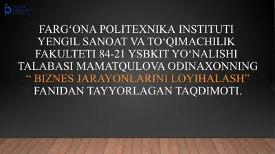 glory dasturi — PPTX