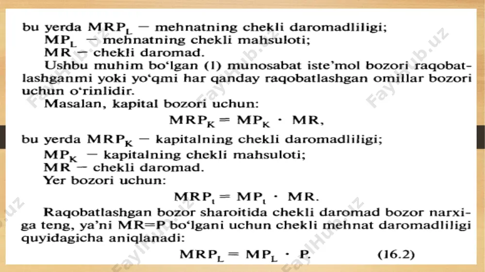 ishlabchiqarish omillari bozori - Page 3