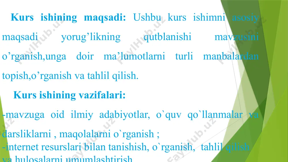 "optika fanidan yorug’likning qutblanishi" - Page 4