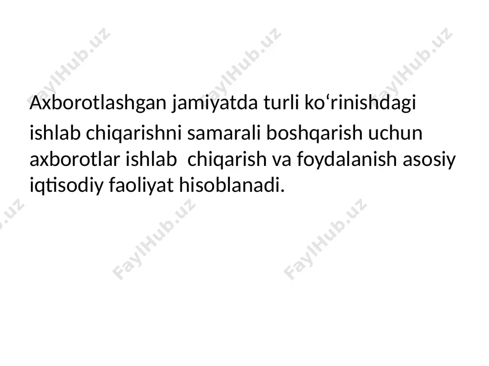 duction activity control); - ishlab chiqarish quwatiga bo‘ladigan talablami rejalashtirish (capacity requirements planning); - kirayotgan va chiqayotgan materiallar oqimini boshqarish (in­ put/output control); - ta’minotni boshqarish (purchasing); - resurslami taqsimlashni rejalashtirish (distribution resource planning); - instrumental ta’minot (tooling); - moliyaviy rejalashtirish bilan interfeys (financial planning interfaces); - modellashtirish (simulation); - faoliyatni baholash (performance measurement). biznes-rejalashtirish. eng yuqori darajali korxona rejalarini shakllantirish jarayoni. uzoq muddatli rejalashtirish va reja qiymali ifodalanishda tuziladi. odatda, mrp п tizimida biznes-rejaga taalluqli algoritmlar to‘liq amalga oshirilmagan. talablarni rejalashtirish. biron davr uchun talablami prognozlash (rejalashtirish) jarayoni. mrp ii tizimlarida prognozlashning chiziqli aproksimatsiya, eksponensial muvofiqlashtirish, o‘xshashlarini yangi turdagi mahsulotlarga qoilash kabi oddiy algoritmlardan foydalanib, keyingi rivojlantirishlarda turli cheklovlami e’tiborga oluvchi prognozlash algoritmlari kiritilgan. ishlab chiqarish reja-grafigi (mahsulotni ishlab chiqarish). ishlab chiqarish rejasi mahsulotni ishlab chiqarish grafigiga qayta shakllantiriladi. odatda, bu tayyorlash muddatlari ko‘rsatilgan aniq mahsulot sonini beruvchi o‘rta muddatli hajmiy-kalendar reja. materiallarga talablami rejalashtirish. rejalashtirishning bu darajasida mahsulotlami …