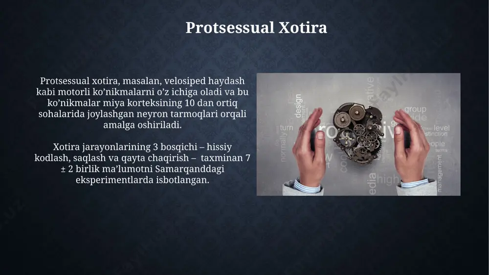xotira jarayonlari va turlari - Page 5