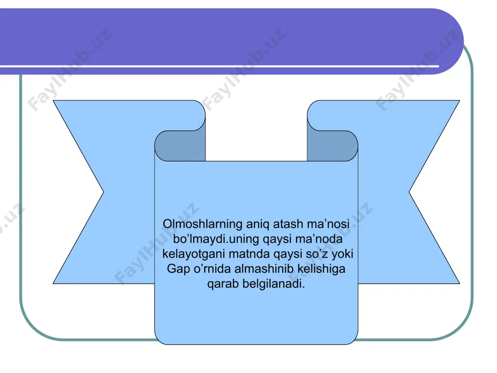 olmosh so’z turkumi va uning tasnifi - Page 5