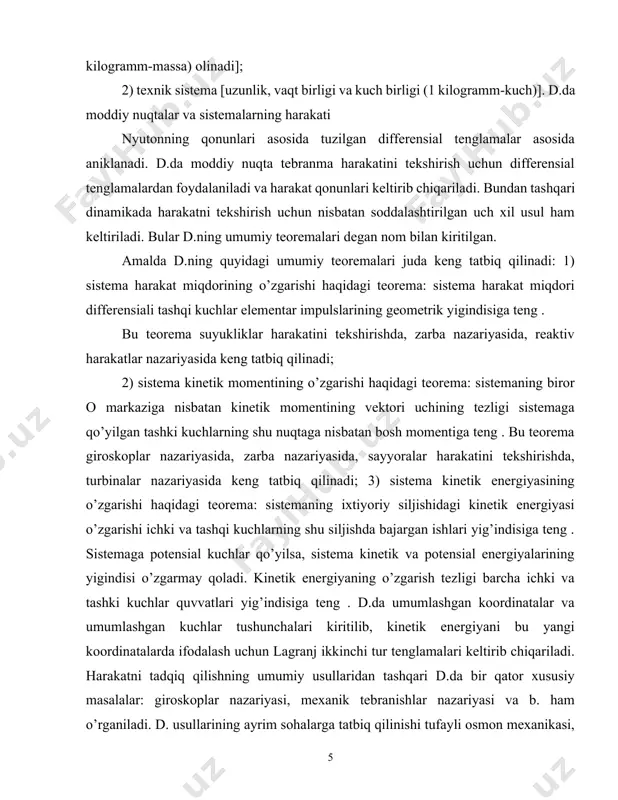assasi t ni uning harakat tezligi v ga ko’paytmasiga teng bo’lgan kattalik: r= mv. har qanday qattiq jismni n ta moddiy nuqtadan iborat deb qaraladi. qattiq jismning i.i uni tashkil etuvchi moddiy nuqtalar i.larining vektor yig’indisiga teng . tashqaridan g’kuch taʼsir etayotganida jism i. i ham son qiymati bo’yicha, ham yo’nalishi bo’yicha o’zgarishi mumkin. 2) to’lqin i. — elektromagnit to’lqinlari ham i.ga ega ekanligi, mas, yorug’lik nurlarining to’siqqa bosim ko’rsatishi orqali namoyon bo’ladi. yorug’lik zarrasi — fotonning tinchlikdagi massasi ty bo’lmaydi, yaʼni u tinch holatda mavjud bo’la olmaydi, paydo bo’lgan ondayoq tezlik s bilan harakatlana boshlaydi. 3) kuch i.i — kuchning biror vakt ichidagi taʼsir o’lchami; kuchning o’rtacha qiymati g’.r ni shu kuch taʼsir etgan vaqt t ga ko’paytmasiga teng . 4) elektr i.i — tok kuchi yoki kuchlanishining qisqa vaqtli o’zgarishi. d; kilogramm-kuch-metr (kilo grammometr) — mkgss birliklar tizimida ish va energiya o’lchov birligi. kgk-m bilan belgilanadi. 1 kg …