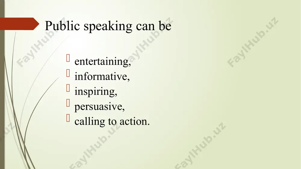 siness communication and personal communication has different forms. for example, when preparing for a speech in front of colleagues, you need to consider the following points: - greeting and an indication of the meaning of the event, - a review of the work done by colleagues, preferably with some kind of story or a playful commentary, - expression of hope for further cooperation, - wishes. for such performances, the following recommendations are made: - speak with excitement in your voice, while the performance is more sympathetically perceived by the audience; - remember that for the listeners, their goals are more important than the goals of the speaker; - do not start your presentation with a funny story if it does not convey any information; - should not speak too slowly; - there should be unexpected transitions in speech; - sum up not only at the end, but also in the …