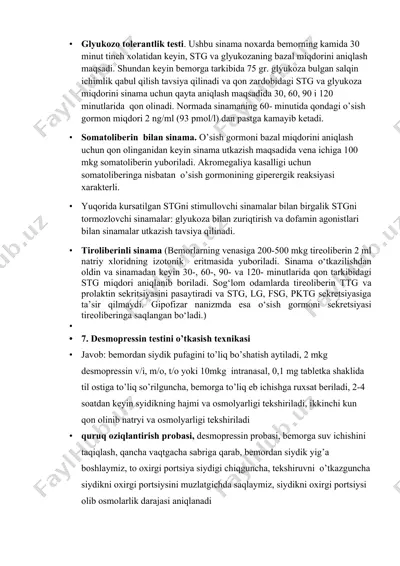 glyukozo tolerantlik testi — DOCX