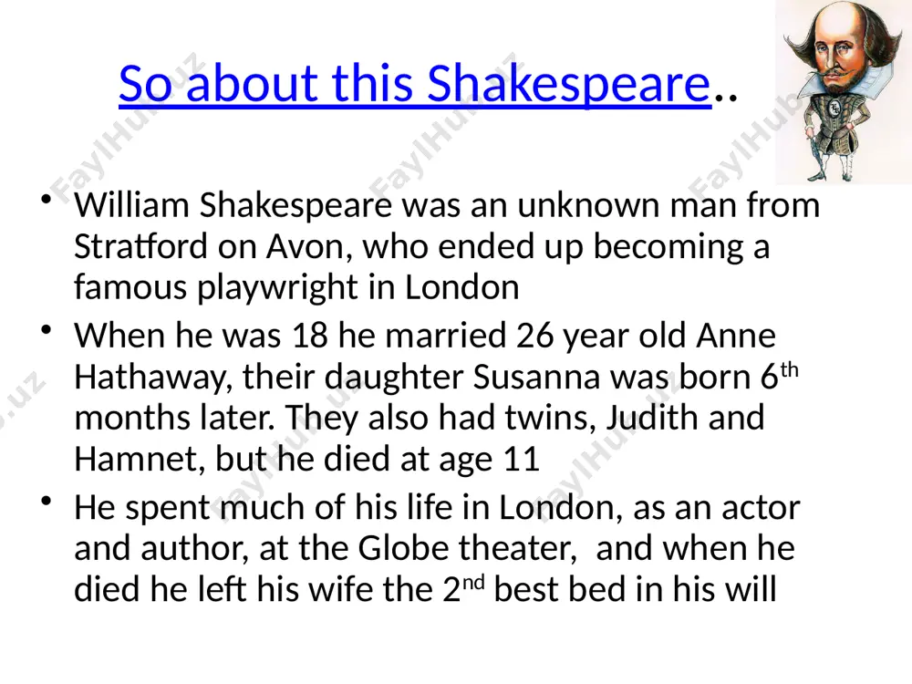 meet in secret, but through a misunderstanding (who hasn’t thought their girlfriend was devoured by a lion?) end up killing themselves shakespeare was definitely aware of the story, because he used a version of it in one of his plays so the moral is, you don’t need the most original idea, just to have the best, most dramatic version of it and just as shakespeare borrowed ideas to come up with romeo and juliet, people have borrowed the play’s ideas to create new entertainment a well-known example is west side story, a musical with two different gangs replacing the feuding families other examples: romeo + juliet (baz luherman’s update) “love story” (taylor swift) pretty much any story with lovers from two different worlds (yes, twilight), gnomeo and juliet shakespeare in love warm bodies themes, symbols and motifs a theme is a main idea, or the moral or lesson of the …