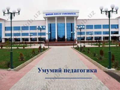 ummumiy pedagogika — PPTX