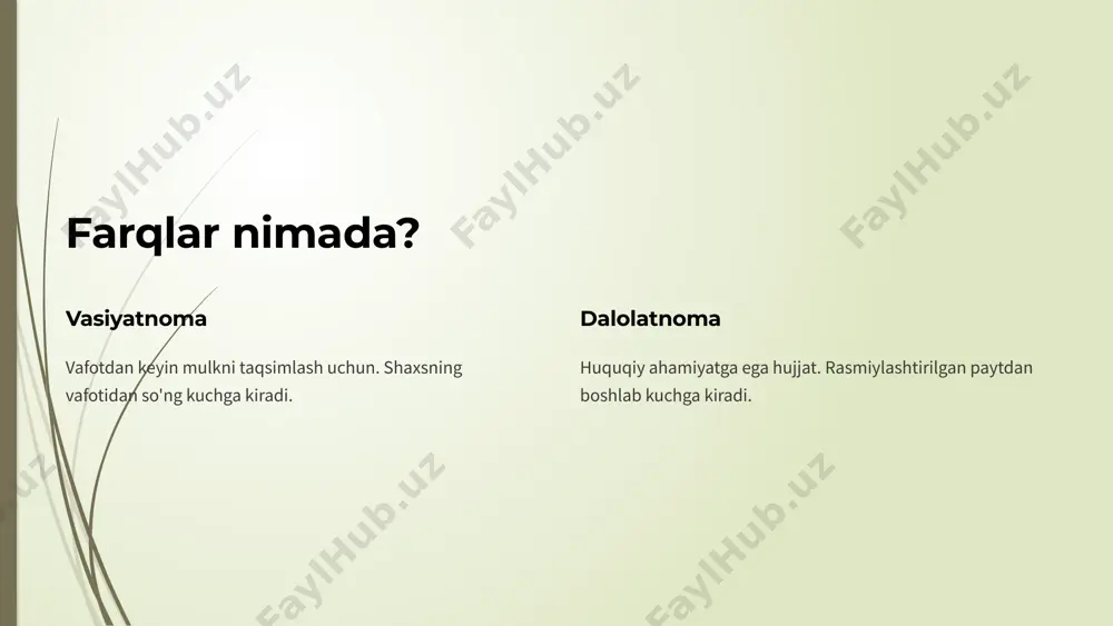 vasiyatnoma va dalolatnoma tushunchalari - Page 5