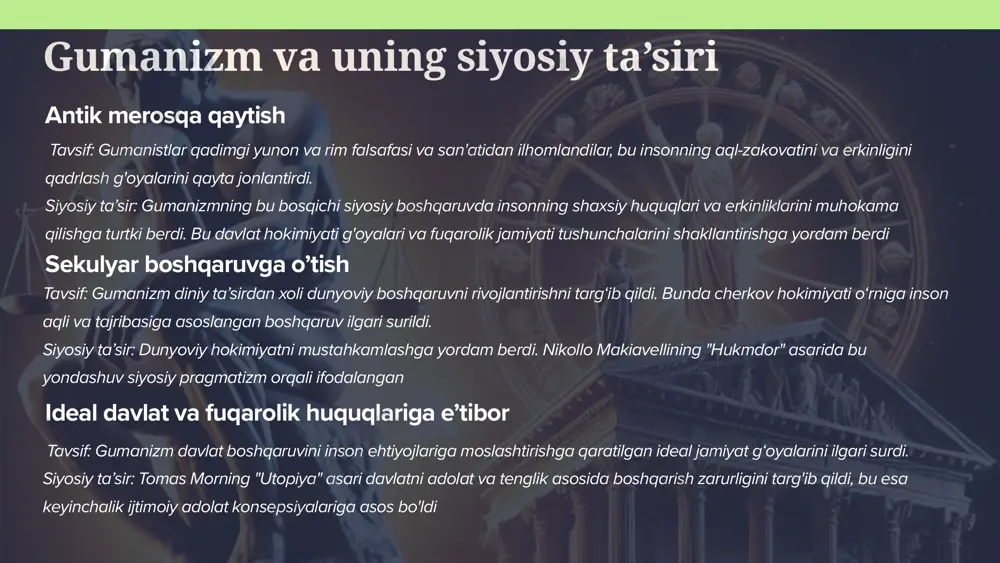 g'arb uyg’onish davri mutafakkirlarining siyosiy talimotlari - Page 5