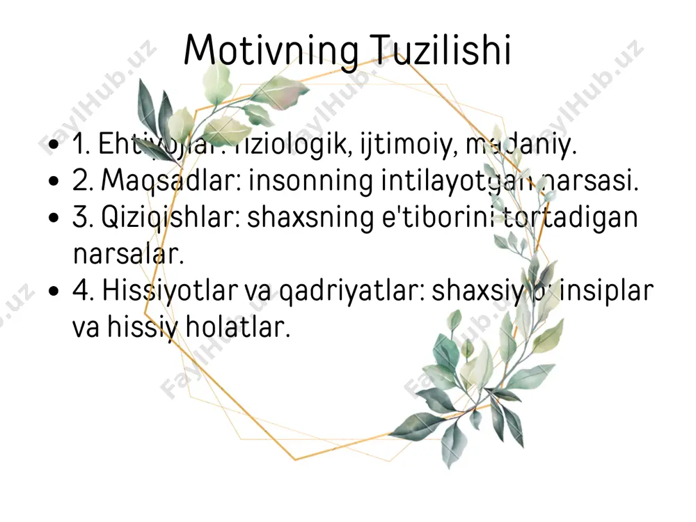 motivning tuzilishi va funksiyalari - Page 3