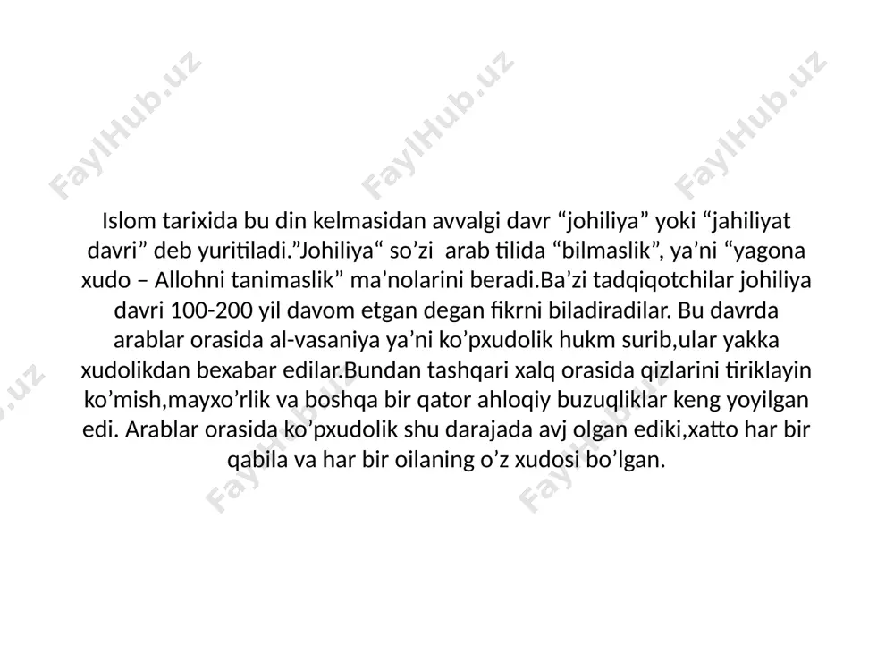 yg‘ambar (a.s.) aytadilar: «yahudiylar 71 firqaga bo‘lindi, nasroniylar 72 firqaga bo‘lindi, ummatim esa 73 firqaga bo‘linadi. ulardan bittasi najot topadi, qolgani do‘zax ahlidir», deganlarida. sahobalar: «najot topadigan firqa qaysi», deb so‘raganda. payg‘ambar: «men bilan sahobalarim tutgan yo‘ldagisi», deb javob beradilar» (imom termiziy rivoyati). hadisda aytilgan najot topuchi firqa «ahli sunna val jamoa» hisoblanadi. «ahli sunna val jamoa» sunniylik deb ham nomlanadi. buning o‘ziga xos, boshqalardan ajralib turadigan jihatlari barcha sahobalarni yaxshi ko‘rish, kishini katta gunoh qilgan bo‘lsa ham musulmon deb hisoblash, u agar vafot etsa janoza o‘qish, odil va zolim podshohga qarshi chiqmaslik, allohni sifatlarini inkor qilmaslik va hokazo. xalifa abu bakr qur’on suralarini yoddan biladigan kishilar bilan suralarni to’plam ko’rinishiga olib kelib,suhuf deb ataganlar.xalifa usmon qur’onni butun bir kitob holiga olib kelishga erishdi.qur’onning “usmon to’plami” asl nusxasi madinada qoldirilgan.ko’chirilgan 4 nusxasi esa makka,kufa,basra va damashqqa yuborilgan.islom an’anasida qur’onning asl nusxasi deb tan olingan “usmon to’plami”ning to’rtala nuxasi ham mavjud.ulardan …