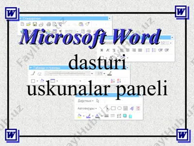 microsoft word — PPT