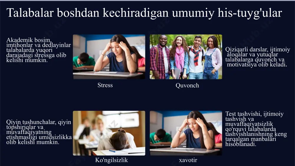 talabalik davridagi emotsiyalar va ularni boshqarish - Page 5