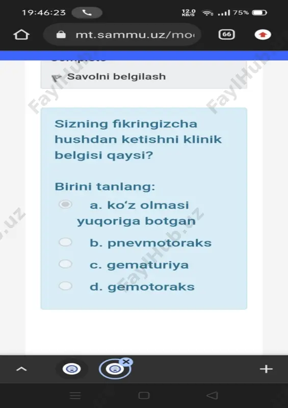 travmatik shok davolash taktikasi - Page 4