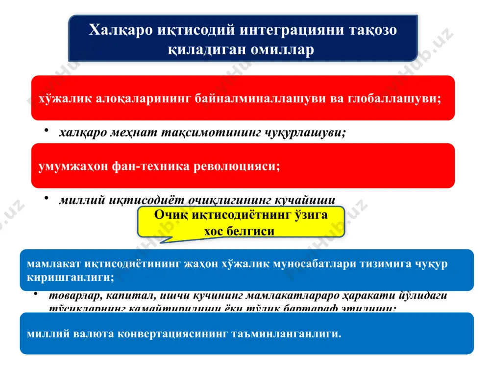 xalqaro iqtisodiy integratsiya - Page 5