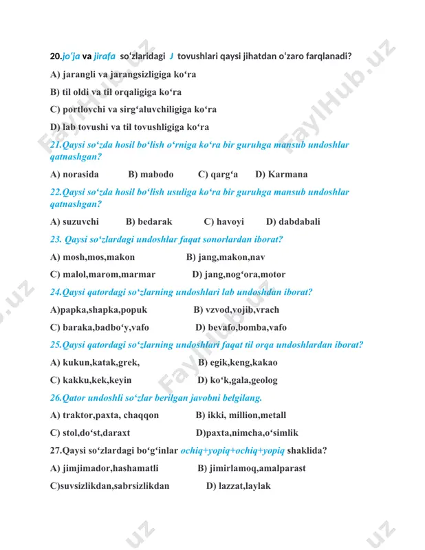 unli va undoshlar tasnifi - Page 3