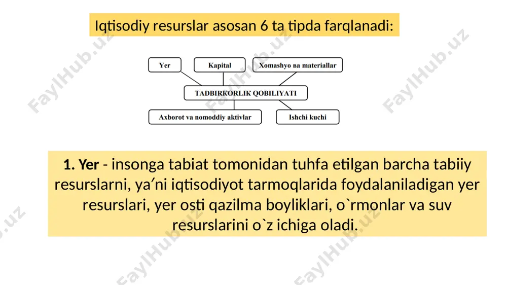 mikroiqtisodiyotga kirish - iqtisodiy bazis tushunchalar - Page 5