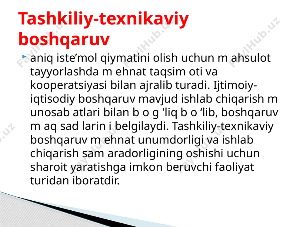 boshqaruvning mohiyati predmeti va uslublari - Page 5