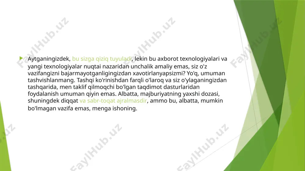 taqdimotlar tayyorlash - Page 3