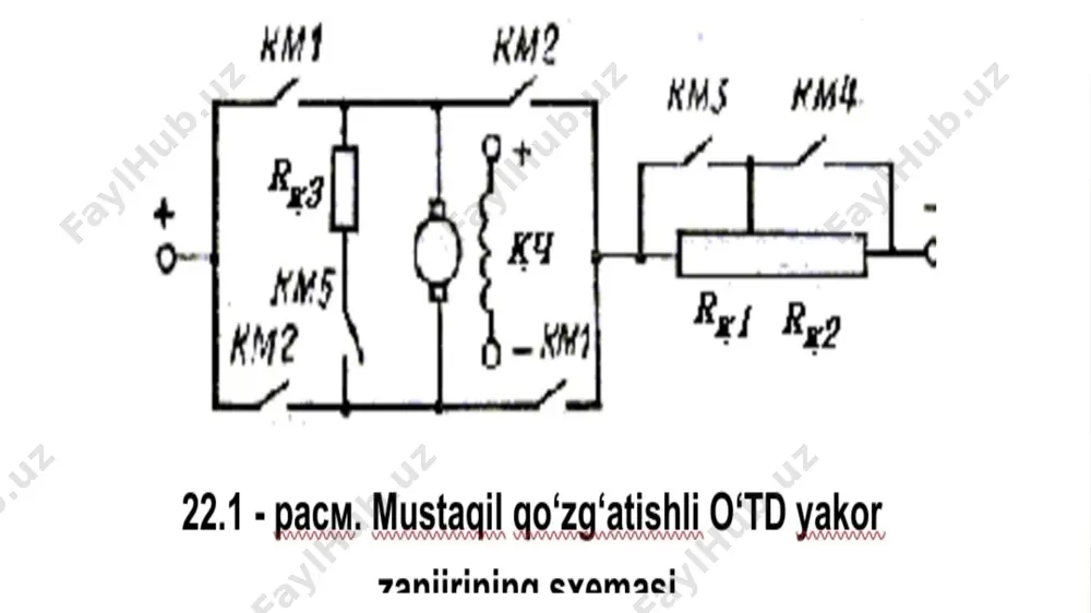 o‘zgarmas tok matorlarini ishga tushurish - Page 5