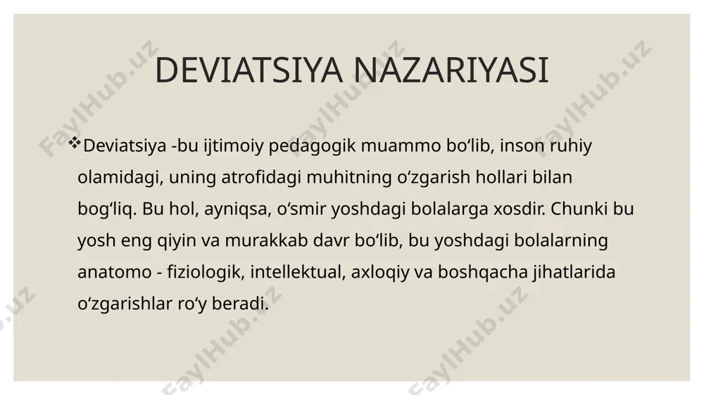 deviatsiya nazariyasi mazmuni va mohiyati - Page 3