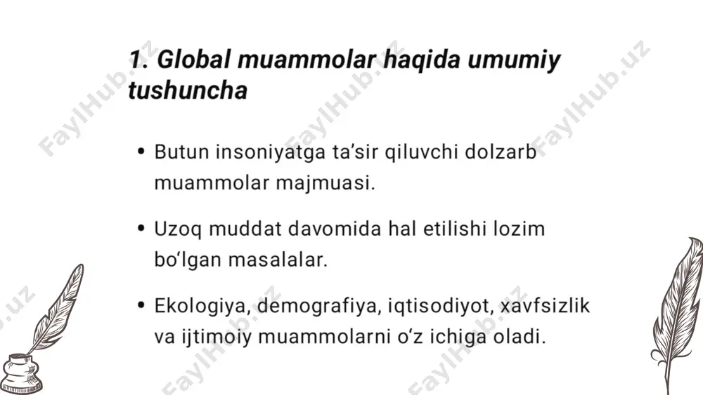 global muammolar va ularning hal qilish yo'llari - Page 4