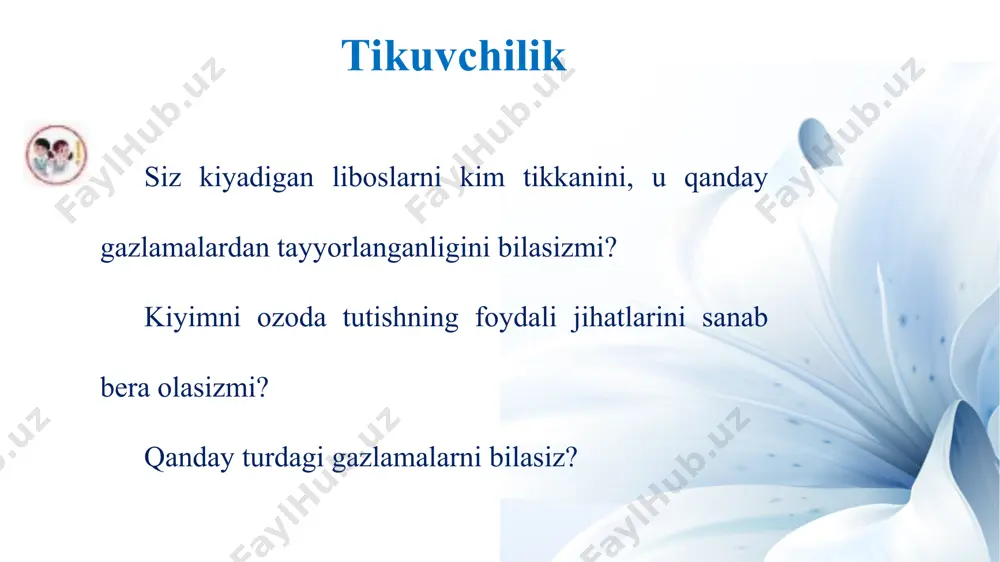 30-31-mavzu gazlamadan gul pannosini yaratish 4 sinf - Page 2