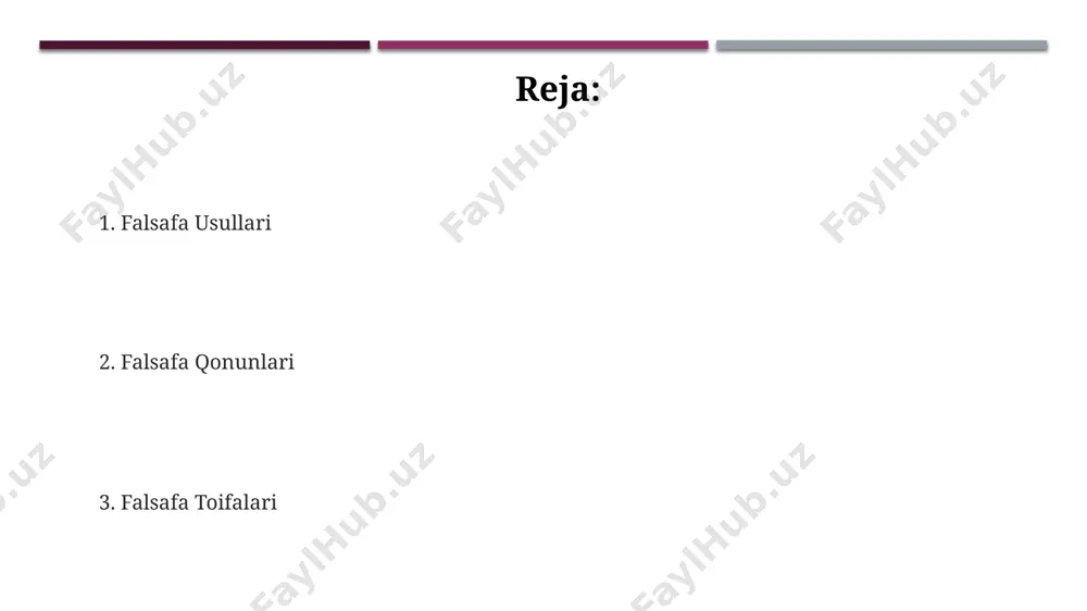 ib, siyosiy tizimlarning 3 ta asosiy turini - aristokratiya, timokratiya va demokratiyani tahlil qiladi va ularning kamchiliklarini ko'rsatib beradi. mantiq va deduksiya deduktiv mantiqning asosiy tamoyillaridan biri, 2 ta yoki undan ortiq haqiqiy taxminlardan mantiqiy xulosa chiqarishdir, masalan, barcha odamlar o'limlidir, sokrat odamdir, demak, sokrat o'limlidir kabi. mantiq va deduksiya, qadimgi yunoniston falsafasida, ayniqsa aristotelning 24 ta sillogizm shakllarini aniqlash orqali, rivoj topgan va keyinchalik islom olamida, xususan, 9-asr buxoroda keng o'rganilgan. mantiq va deduksiya fanlari, o'rta osiyo madaniyati va ilm-faniga sezilarli hissa qo'shgan 12-asr samarqand olimlari tomonidan, matematika va astronomiya bilan birga o'rganilgan va rivojlantirilgan. induksiya va empirizm 18-asrda, fransiya va germaniyada, empirizm va induksiya, ratsionalizm bilan bahslashish orqali bilim manbalarini aniqlashda muhim rol o‘ynadi, 2 ta asosiy falsafaviy maktabning o‘zaro ta’sirini ko‘rsatdi. induksiya, empirik ma’lumotlarni umumlashtirish orqali umumiy qonunlarni shakllantirish jarayonidir, masalan, 100 ta qarg‘ani kuzatgandan so‘ng, barcha qarg‘alar qora degan xulosaga kelish. empirizm 17-asr angliyada, jeyms mill …