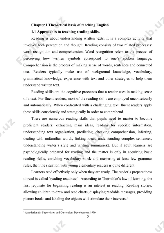sily so they can decipher new words and attend to the meaning of the passage. poor readers usually are slower and make more mistakes in sounding out words. their comprehension suffers as a consequence. poor readers improve if they are taught in an organized, systematic manner how to decipher the spelling code and sound words out. there are also several principles behind the teaching of reading: principle 1: reading is not a passive skill. reading is an incredibly active occupation. to do it successfully, we have to understand what the words mean, see the pictures the words are painting, understand the arguments, and work out if we agree with them. if we do not do these things - and if pupils do not do these things - then we only just scratch the surface of the text and we quickly forget it. principle 2: pupils need to be engaged with …
