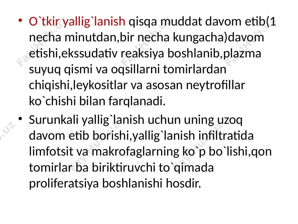 yallig‘lanishning asosiy turlari va xususiyatlari - Page 3
