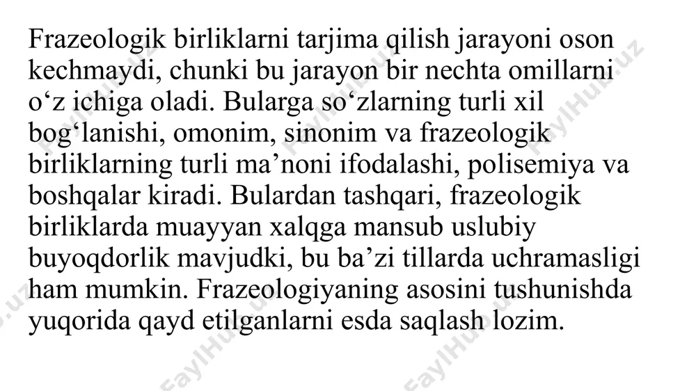 xollarda esa ba’zi ijtimoiy tabaqa yoki guruxlarning dunyoqarashlarini ifodalaydi. shu bois maqollarning tematik kulami juda keng bo‘lib, bu kulamni jo‘z’iy xayotiy voqelik doirasi bilan chegaralab bolmaydi. ijtimoiy borlikning xech bir soxasi yo‘qki, makollarda aks etmagan bo‘lsa. maqollar ko‘p asrlik xayotiy tajribalar asosida yuzaga kelganligi sababli, o‘ziga xos tarbiyaviy ahamiyatga ega. chunki xar bir maqol kishilarning uzoq yillar davomidagi xayotiy tajribalari hamda turmush sharoitlarida ko‘p marotaba sinovdan utadi. binobarin, maqollar ham shaklan, ham mazmunan juda kam o‘zgarishlarga uchrab, uzoq yashash xususiyatiga ega. maqollar qator xususiyatlari bilan xalq og‘zaki ijodining boshqa janrlaridan keskin ajralib turadi. chunki xalq dostonlari, ertaklari, afsona va rivoyatlari, naql va latifalari voqelikni epik planda, rang-barang obrazlarning xat-ti-xarakatlari orqali aks ettirsa, maqollar voqelikni xalqning bevosita ana shu voqelik haqidagi xulosalari, xukmlari orqali aks ettiradi. demak, maqolda voqealarning kechishi emas, balki ular haqidagi xulosa va xukm ifodalanadi. maqollar fikrni aniq, lunda va obrazli tarzda bayon etishda nutqimiz uchun zaruriy vosita …