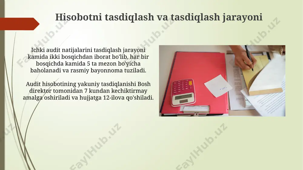 ichki audit natijalarini rasmiylashtirish tartibi - Page 4