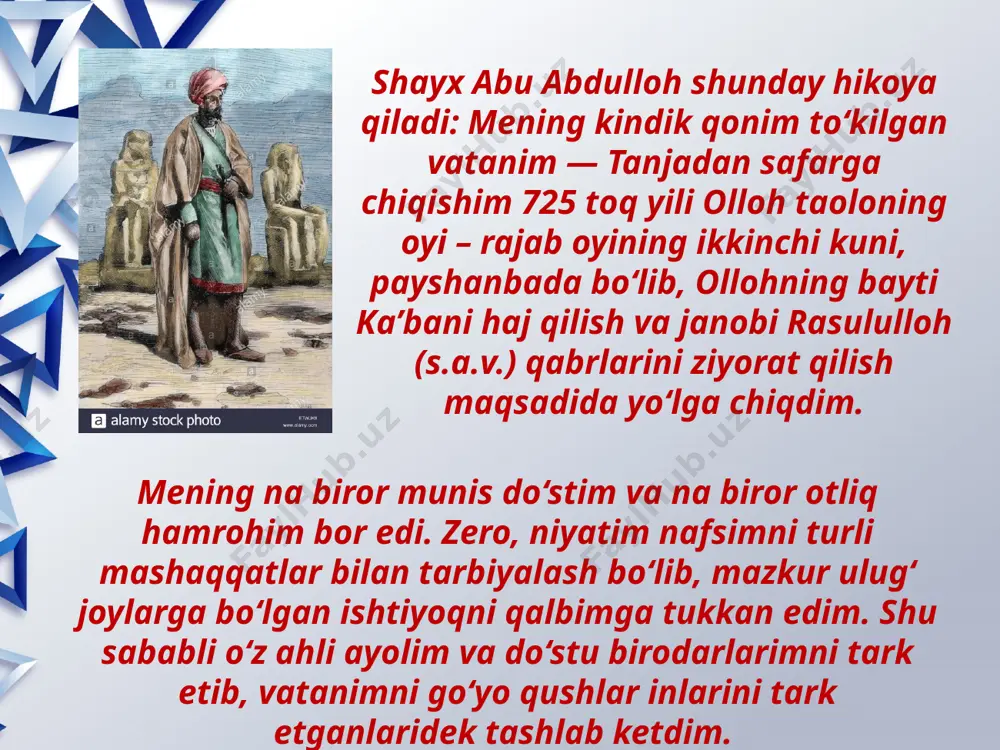 ibn batuta va uning “sayohatnoma” asari - Page 5