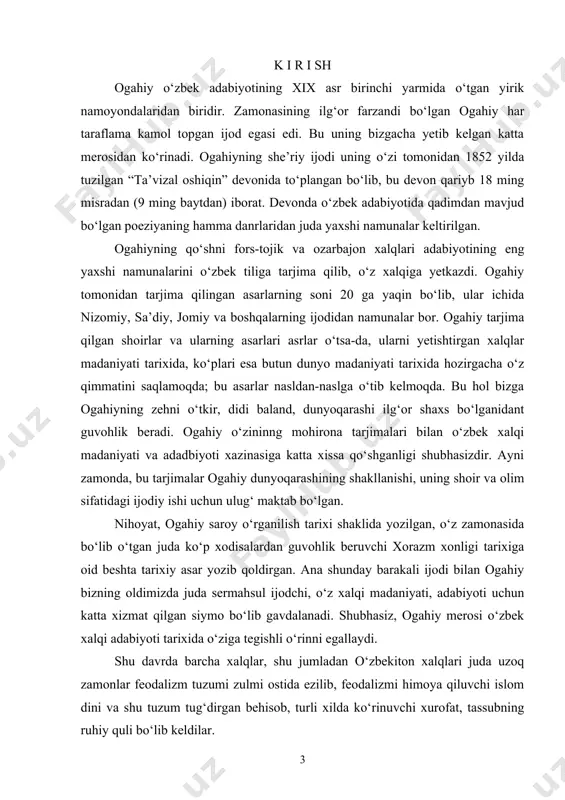 nidan olib borilgan xalq tushunchasini zaharlovchi shu tashviqot natijasida jamiyat ayrim shaxsning dunyodagi orzu –havasi, tuyg‘ulari o‘sishiga xech kanday o‘rin koldirmagan; odam bu foniy dunyo bilan qiziqmasligi, butun borlig‘ini, bu dunyodagi barcha ishlarini ham “kelajak dunyodagi” rohatli turmushga erishuv maqsadini ko‘zlab olib bormog‘i zarurligi uqtirilgan. feodalizm jamiyati axloq qoidalarining xech kim tomonidan tartibga solinmagan, jamiyatda ommani qullikda tutishda nihoyatda dahshatli kuch bo‘lgan “gunoh”, “savob” tushunchalari hukm surgan. shular natijasida shaxs, keng mehnatkash omma xes narma to‘g‘risida andisha qilmaydigan, dunyo to‘g‘risida, o‘z turmushi to‘g‘risida o‘ylamaydigan mute ishchi kuchi, qulga aylangan. ammo mehnatkashlar ommasi qanday og‘ir sharoitda yashamasin, o‘z taqdiri haqida o‘ylaydi. turmush sharoitiga qarab goh ongli, goh ongsiz ravishda o‘zini bu iqtisodiy, ruhiy qullikdan qutqarish uchun uzluksiz kurash olib boradi, bu holdan qutulishning yo‘llarini axtaradi. davrning ilg‘or kishilari –yozuvchi, shoirlar mehnatkashlar ommasidagi bu tushunchalarni o‘z asarlarida ifoda etadilar. bu oqim juda uzoq zamonlar mehnatkash ommaning tushunchasini chalg‘itib, uning o‘sishiga to‘sqinlik qildi. …