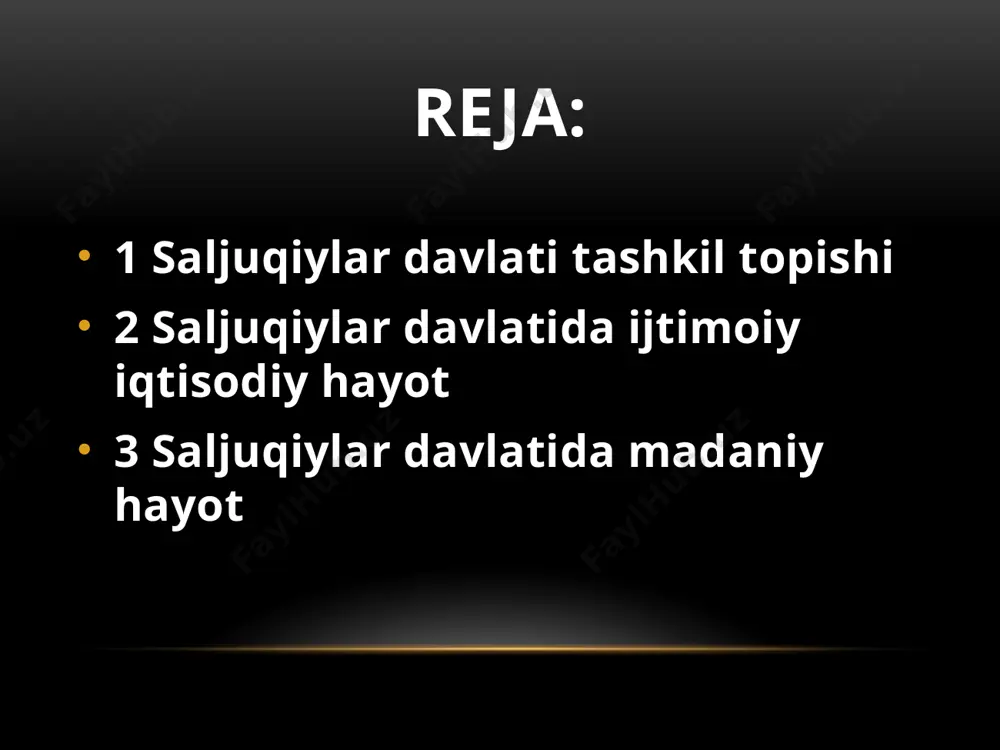 ular vizantiya imperatori roman iv diogenning 200 ming kishilik qoʻshinini yengib (1071), butun kichik osiyoni (1071—81), keyinchalik suriya va falastinni zabt etishgan. armaniston, gruziya, shirvon ham boʻysundirilgan. shu davrda balx, termiz (1044), buxoro, samarqand (1089), keyinchalik fargʻona vodiysi saljuqiylar qoʻl ostida birlashgan. 11-asr oxirlaridan boshlab, saljuqiylar davlati parchalana boshlaydi. chunki 1-salib yurishi natijasida saljuqiylar davlati gruziya, shirvon hamda kichik osiyoning sohil boʻyi hududlaridan, suriya va falastinning bir qismidan ajralgan (1096—99). saljuqiylar davlatidan bir necha mustaqil sultonliklar ajralib chiqqan. mas, kermon sultonligi (1041 — 1187), shom (suriya) sultonligi (1074—1117), koʻniya sultonligi va boshqa saljuqiy sultonlar oʻgʻuz va boshqa turkiy urugʻlar boshliqlari, jasur jangchilarga iqto inʼom qilganlar. masalan, malikshoh saltanatni 12 ta viloyat — mulkka ajratib, ularni amirlar va lashkarboshilarga iqto tariqasida bergan. katta-katta mulklarga ega boʻlgan iqtodorlar esa mustaqil boʻlishga harakat qilganlar. malikshoh vafoti (1092)dan soʻng uning oʻgʻillari oʻrtasida taxt uchun kurash avj oldi. aka-uka sultonlar mahmud (hukmronlik davri: 1092—94), barqiyoruq, …