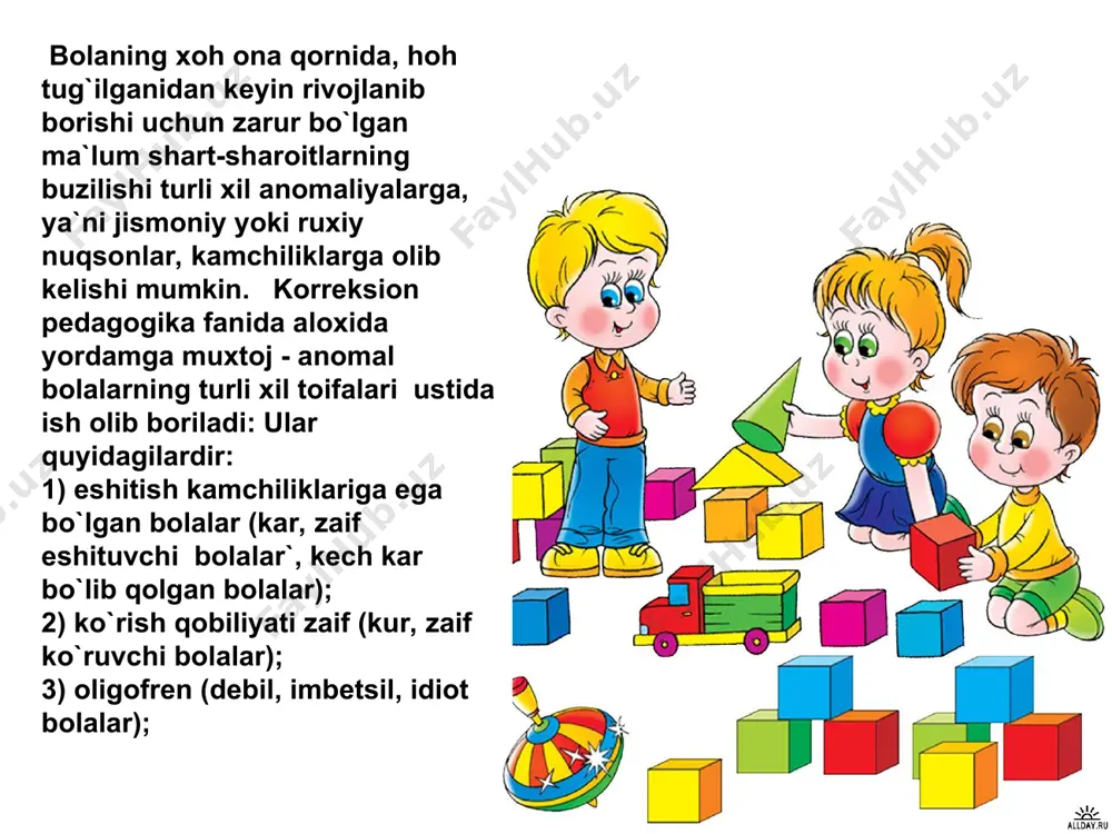 anomal bolalarga yordamni tashkil etish - Page 5