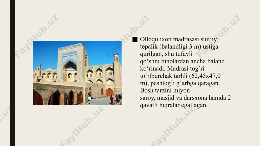 olloqulixon madrasasi - Page 3