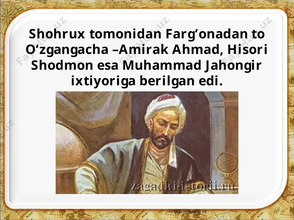 mirzo ulug‘bekning hukmronligi davrida movarounnahr. 7 - sinf - Page 4