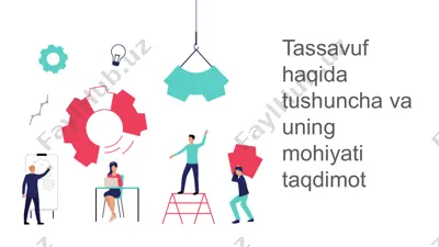 tasavvuf haqida tushuncha va uning mohiyati — PPTX
