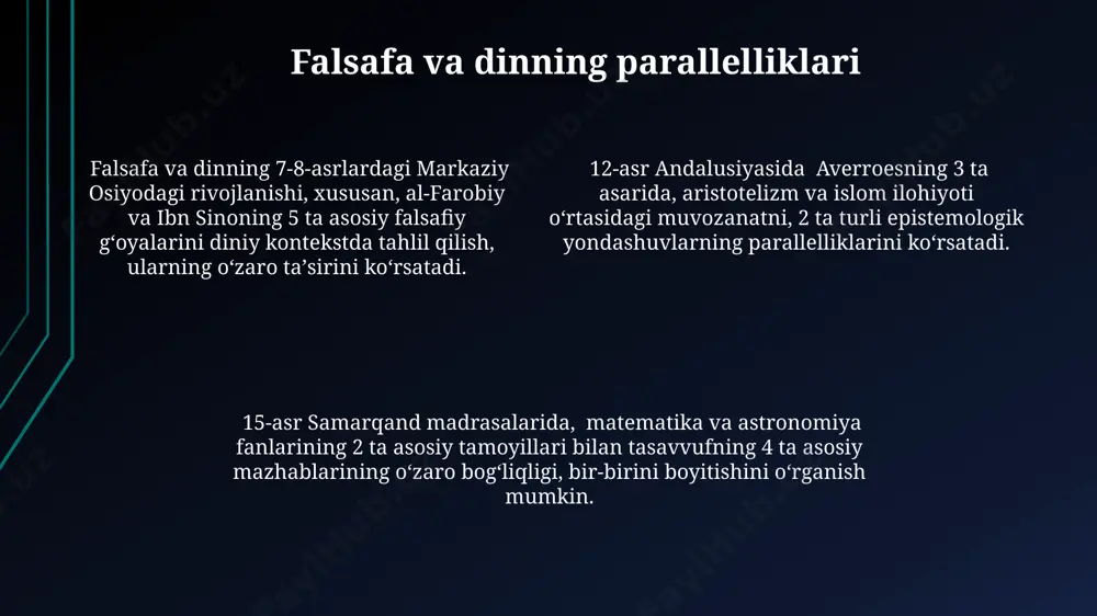 fan, falsafa va dinning o‘zaro aloqadorligi - Page 4
